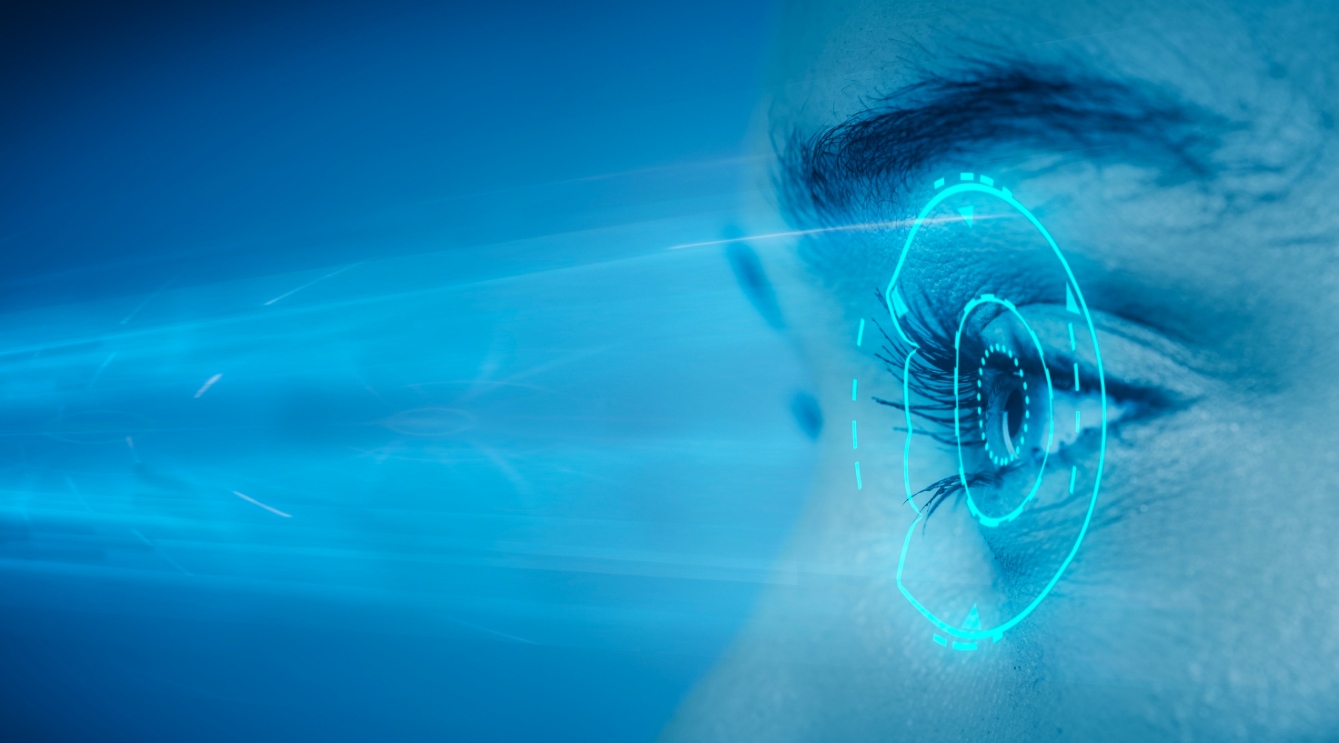 Blue light defense for digital eye strain