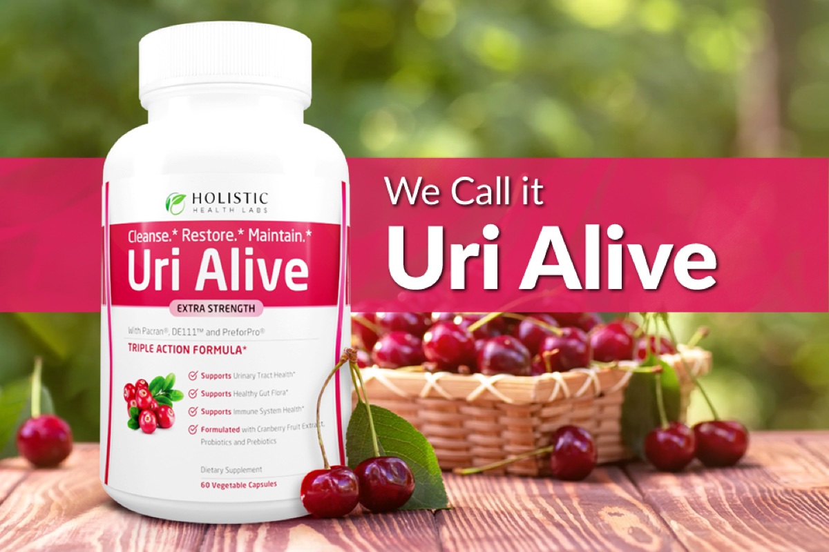 Uri Alive, the 3-in-1 UTI formula